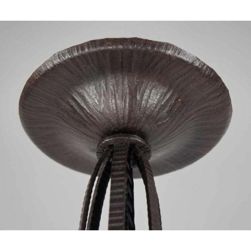 B.Morin : Franse 1930 art deco kroonluchter