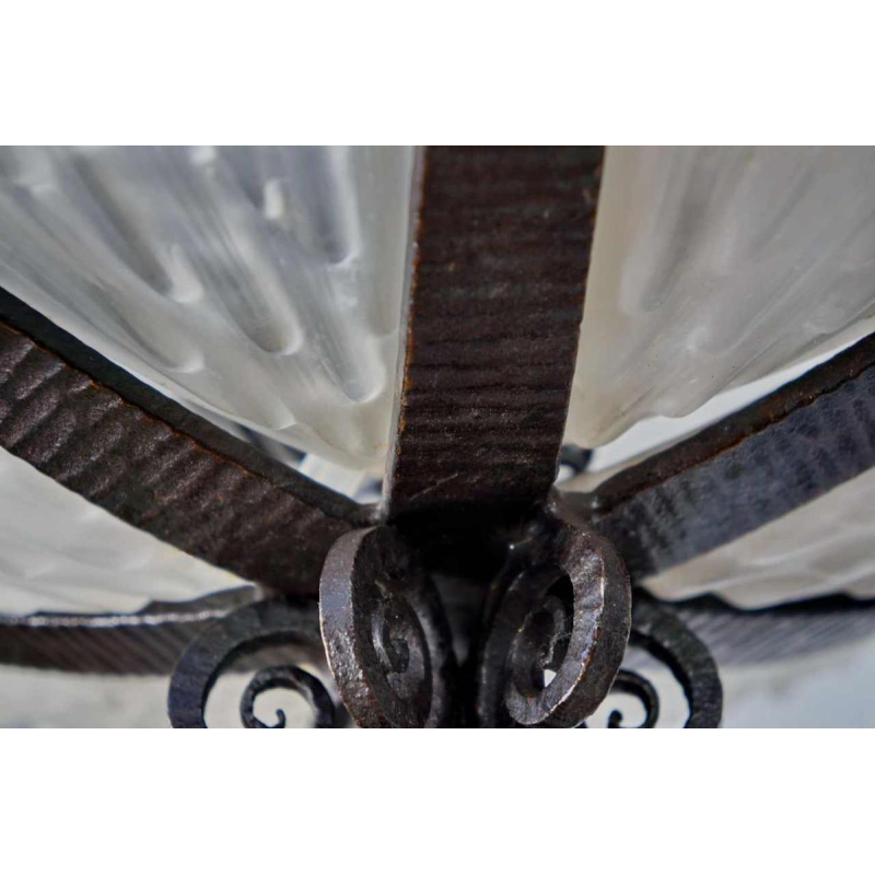 B.Morin : lustre art déco. France 1930