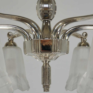 Degué : lustre art déco, France 1930