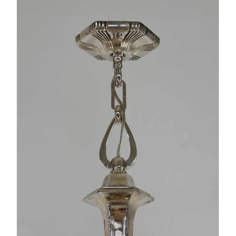 Degué : Franse 1930 art deco kroonluchter