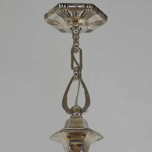 Degué : lustre art déco, France 1930