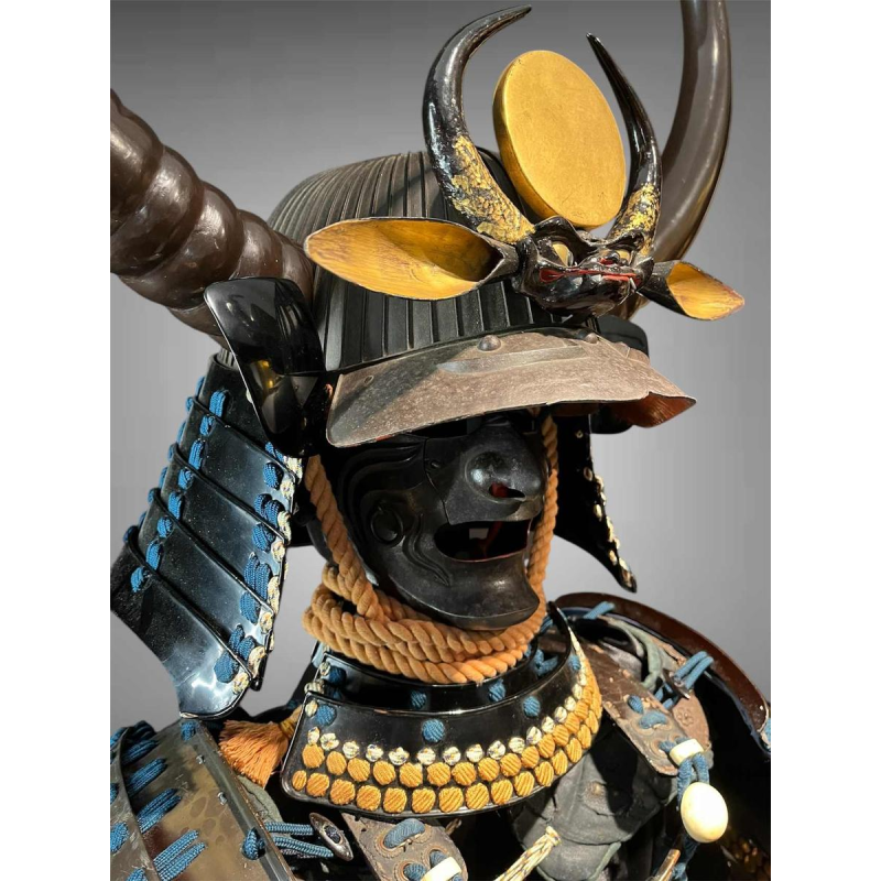 Samoerai harnas Rokumai Do Gusoku (saotome Ieari) Japan, midden edo 18e eeuw