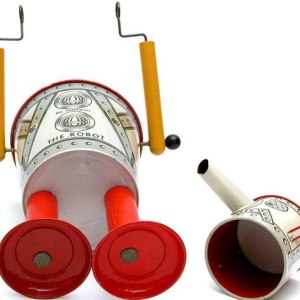 Mr Sandman The Robot Wolverine, jouet de plage en métal, parfait état 1947