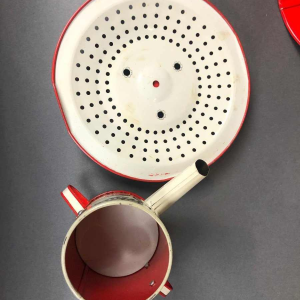 Mr Sandman The Robot Wolverine, metalen strandspeelgoed, perfecte staat 1947