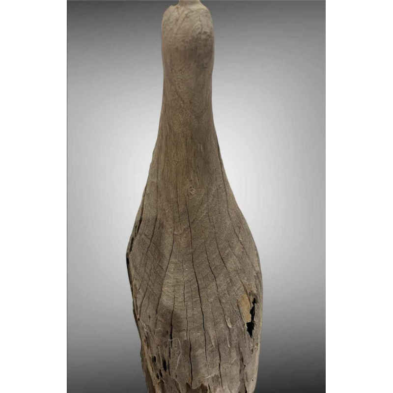 Peacock Mnong or Jarai Vietnam, Taeng hardwood sculpture, late 19th century