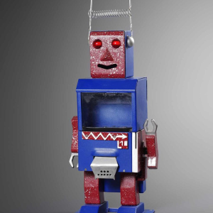 Kauwgomautomaat “Robot”, Italië jaren 1960