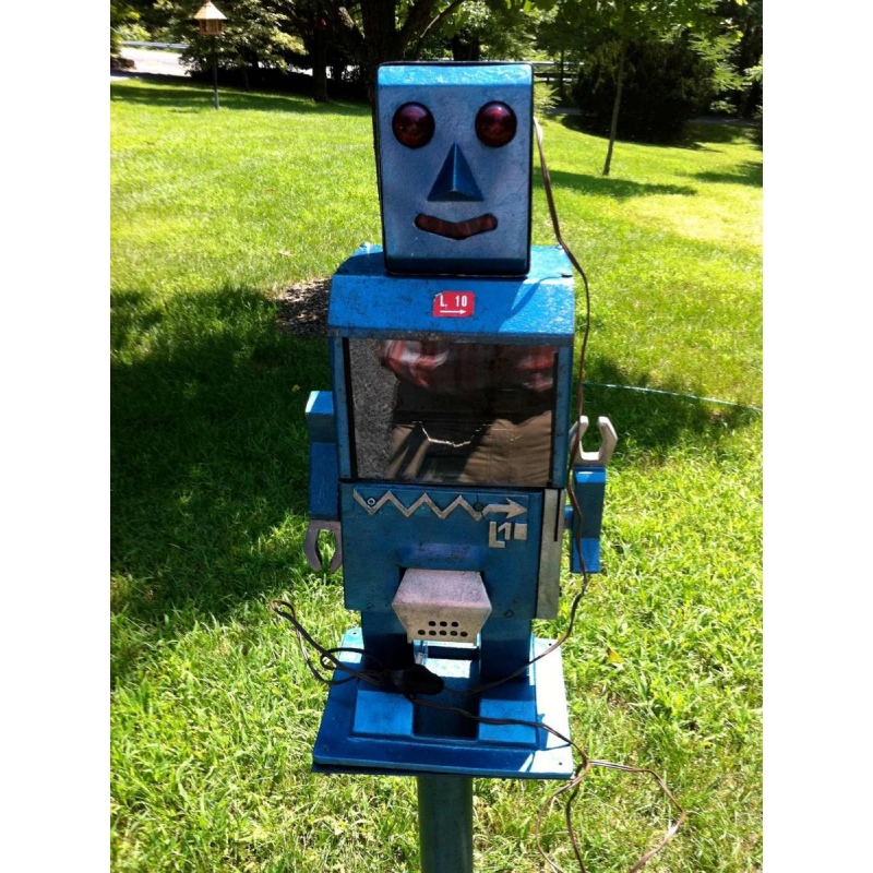 Distributeur "Robot" de chewing-gum, Italie années 60
