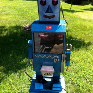 Robot’ chewing gum dispenser, Italy 1960s