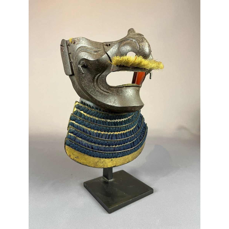 Menpo ressei Japon, atelier de Nara, école Haruta, époque milieu Edo.