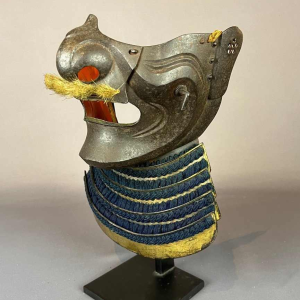 Menpo ressei Japon, atelier de Nara, école Haruta, époque milieu Edo.