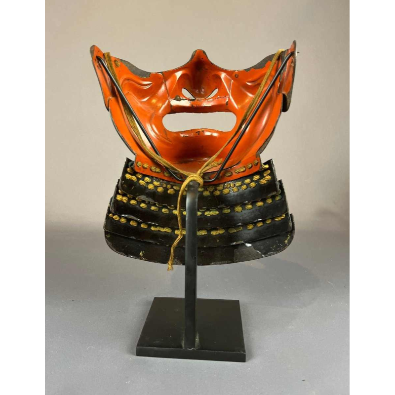 Menpo ressei Japon, atelier de Nara, école Haruta, époque milieu Edo.