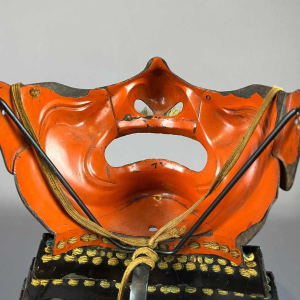 Menpo ressei Japon, atelier de Nara, école Haruta, époque milieu Edo.