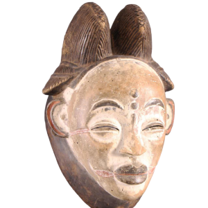 Afrikaanse stammenkunst - Punu masker