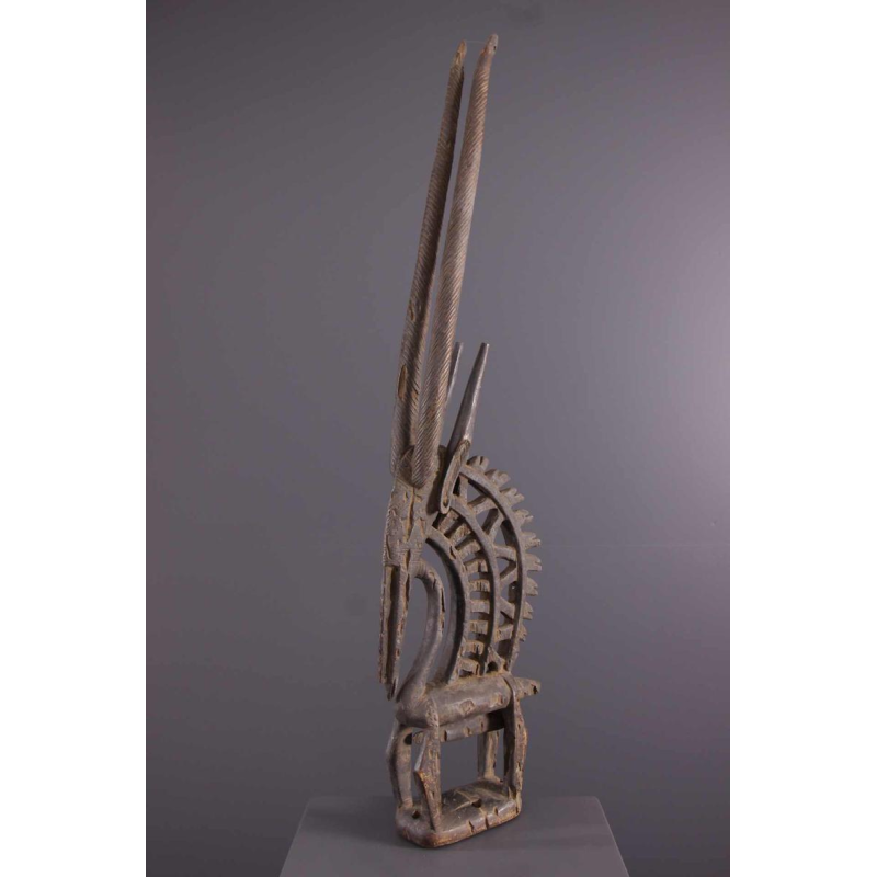 Art Tribal Africain - Masque Cimier Ci Wara Bamana