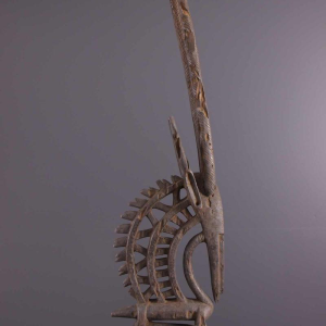 African tribal art - Ci Wara Bamana Crest Mask