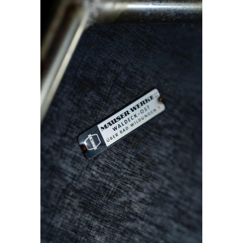 Vintage bijzettafel van Mauser Werke Waldeck, Duitsland, 1960