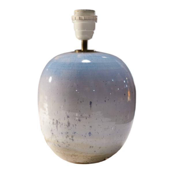 ANTONIO LAMPECCO, ceramic lamp base, ca 1980