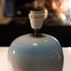 ANTONIO LAMPECCO, ceramic lamp base, ca 1980