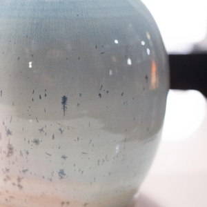 ANTONIO LAMPECCO, ceramic lamp base, ca 1980