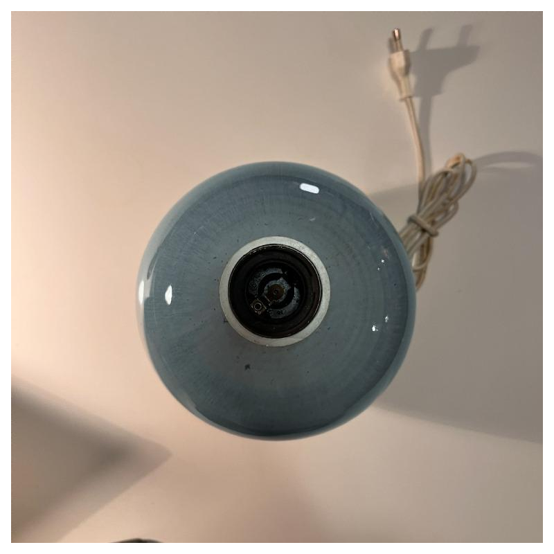 ANTONIO LAMPECCO, ceramic lamp base, ca 1980