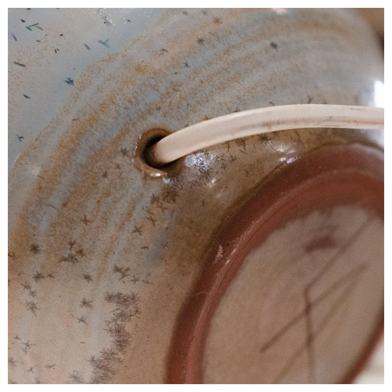 ANTONIO LAMPECCO, pied de lampe en céramique, ca 1980