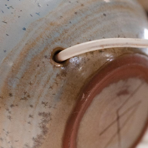 ANTONIO LAMPECCO, ceramic lamp base, ca 1980