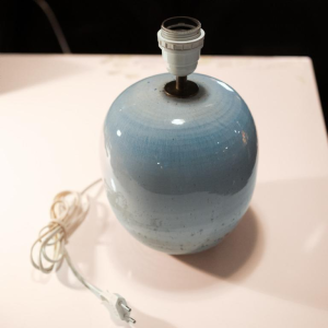 ANTONIO LAMPECCO, ceramic lamp base, ca 1980