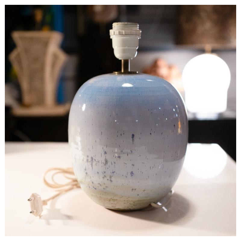 ANTONIO LAMPECCO, ceramic lamp base, ca 1980