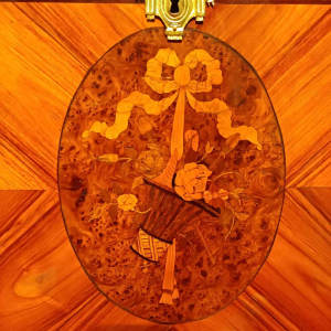 Lodewijk XVI stijl secretaire met ingelegde klep, 19e eeuw