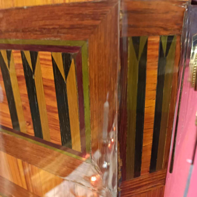 Lodewijk XVI stijl secretaire met ingelegde klep, 19e eeuw