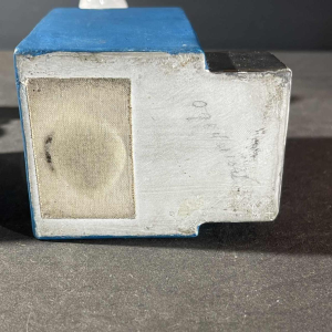 Asymmetrical Art Deco bookends, Scottish Terrier dog and cat, white blue chrome, ceramic, ca 1930