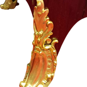 Napoleon III hoge kast gestempeld LEXCELLENT Paris, 2 deuren, marqueterie, brons, 19e eeuw