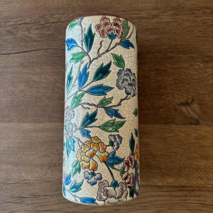 Emaux de Longwy, paar Phoenix vazen, cloisonné geglazuurd aardewerk, 19e eeuw