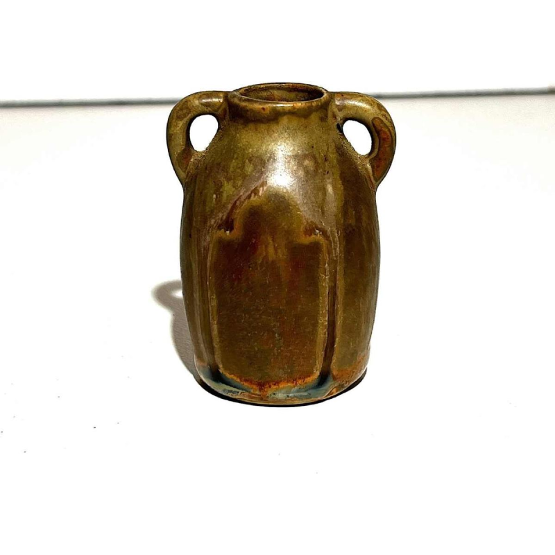 Denbac & Charles Greber, suite de 7 vases miniatures en gre`s, France de´but XX