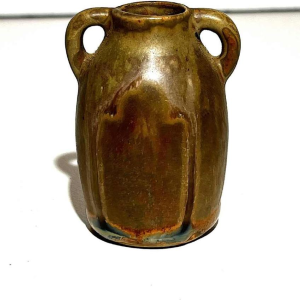 Denbac & Charles Greber, set of 7 stoneware miniature vases, France, early 20th century