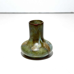 Denbac & Charles Greber, set of 7 stoneware miniature vases, France, early 20th century