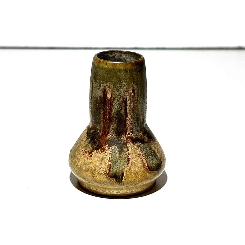 Denbac & Charles Greber, suite de 7 vases miniatures en gre`s, France de´but XX