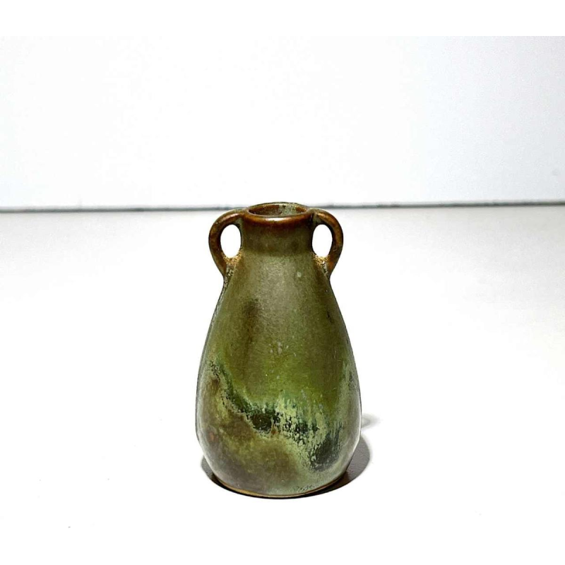 Denbac & Charles Greber, suite de 7 vases miniatures en gre`s, France de´but XX