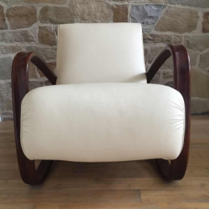 Jindrich Halabala voor THONET, Paar fauteuils "H269" Art Deco, 1930