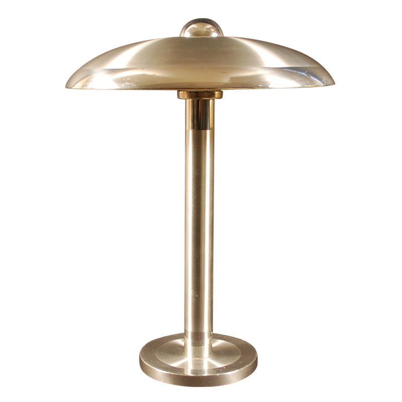 Lampe de table / de bureau Art Déco en métal, circa 1935
