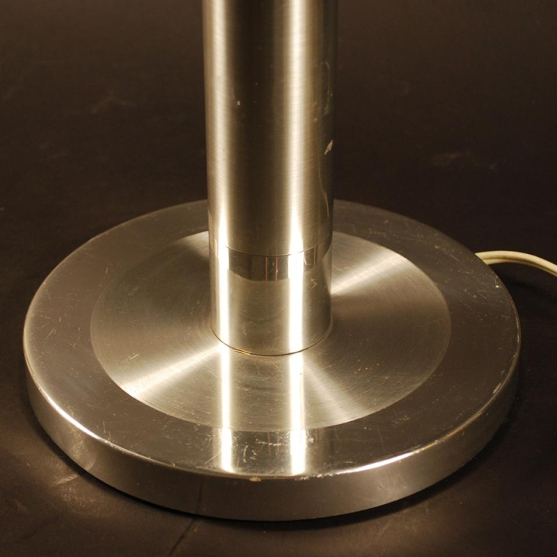 Art Deco table / desk lamp, chromed and brushed metal, circa 1935