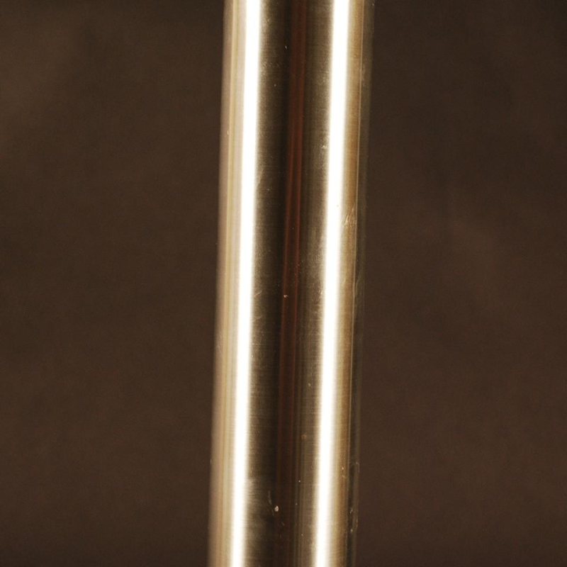 Art Deco table / desk lamp, chromed and brushed metal, circa 1935