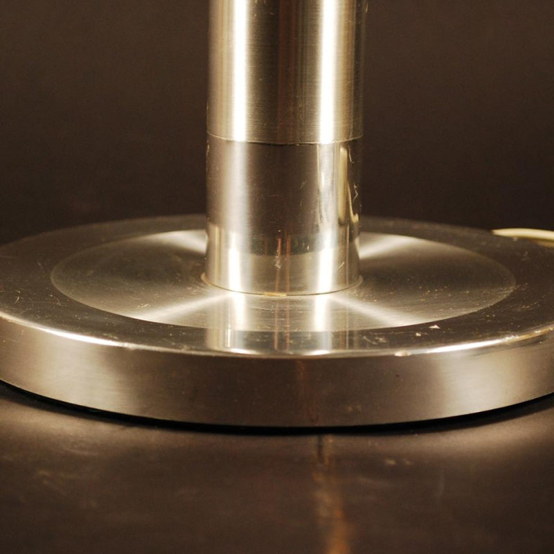 Art Deco table / desk lamp, chromed and brushed metal, circa 1935