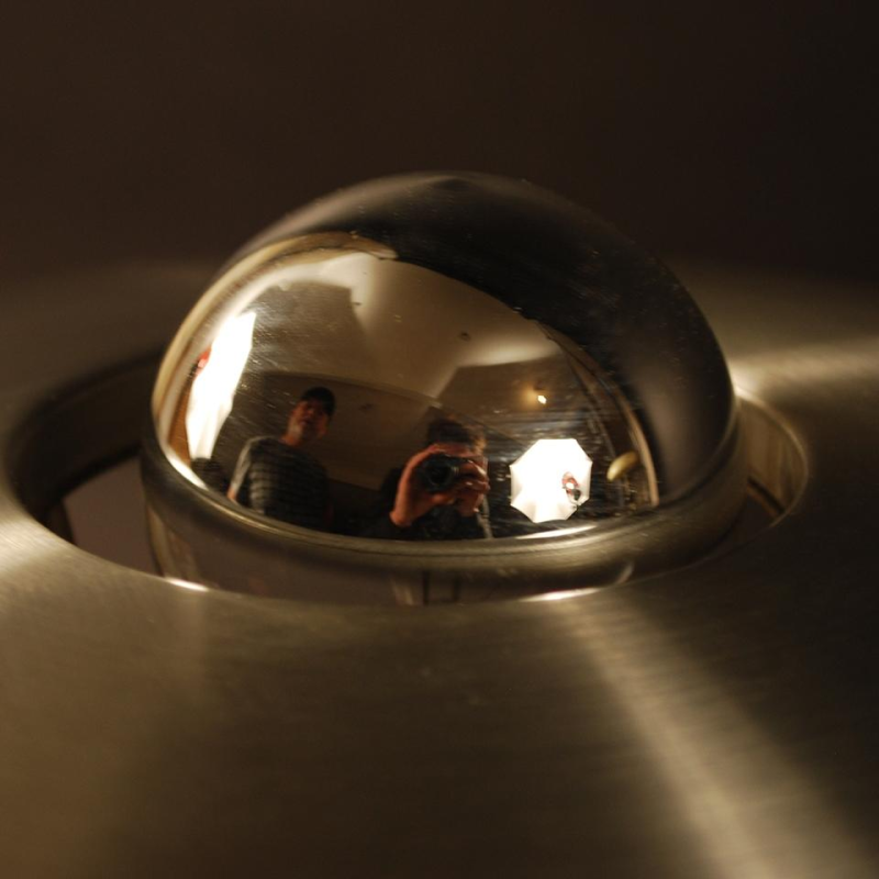 Lampe de table / de bureau Art Déco en métal, circa 1935