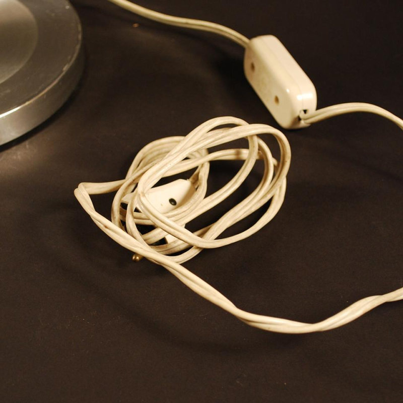 Art Deco table / desk lamp, chromed and brushed metal, circa 1935