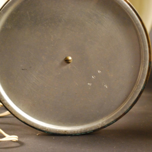 Paire de lampes à poser Art Déco en laiton doré, ca 1925