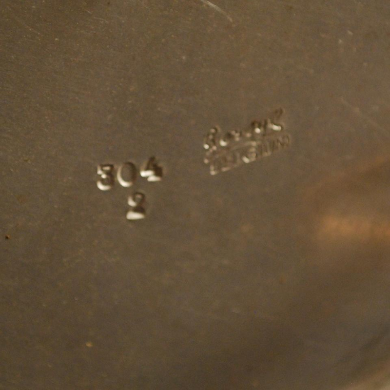 Paire de lampes à poser Art Déco en laiton doré, ca 1925