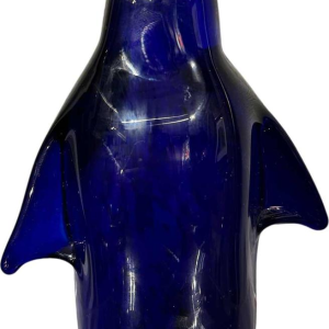 AURELIANO TOSO “Pinguin of pinguïn” geblazen glazen dieren sculptuur, Italië Murano ca 1960