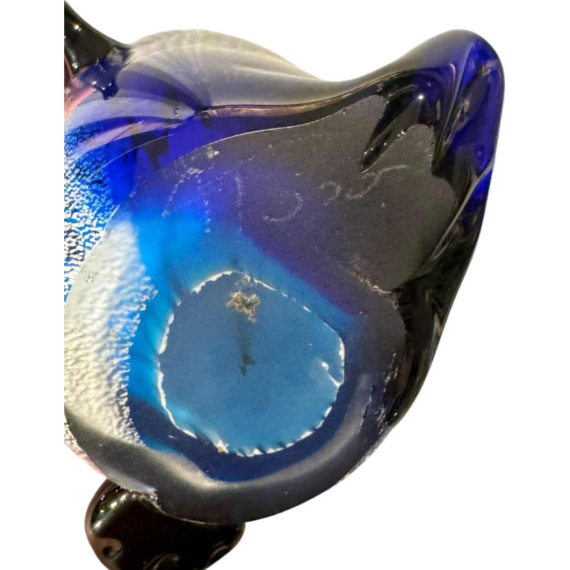 AURELIANO TOSO ‘Pinguin or penguin’ blown glass animal sculpture, Italy Murano ca 1960