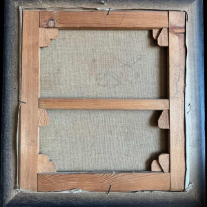 M-M VERHEYDEN “Boeket gele rozen” stilleven, schilderij olieverf op doek, 20e eeuw